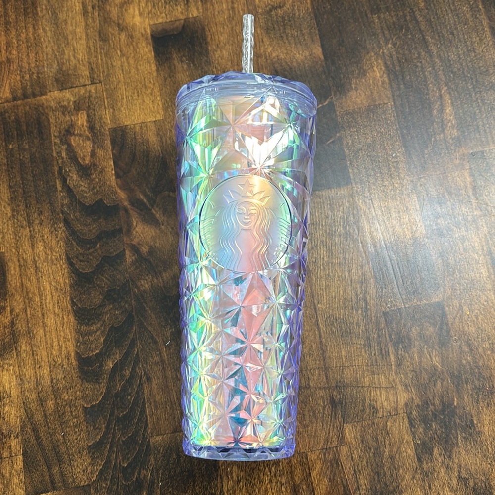 Starbucks iridescent cold cup, 24 fl oz, never used
